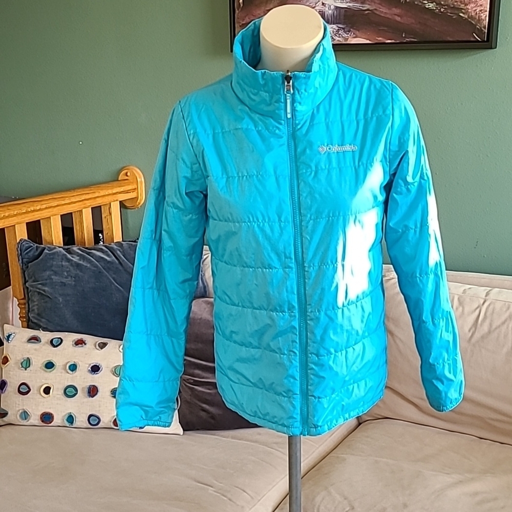 Columbia Youth Blue Mighty Lite Jacket